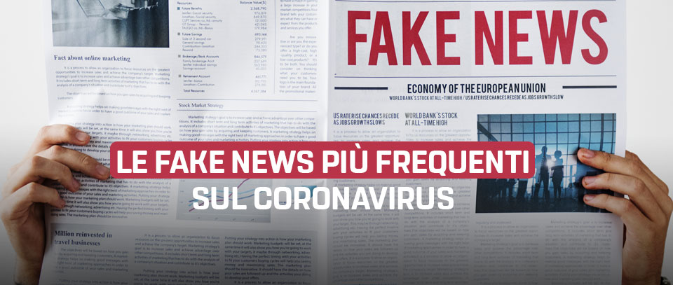 BLOG positivo Fake news sul Coronavirus