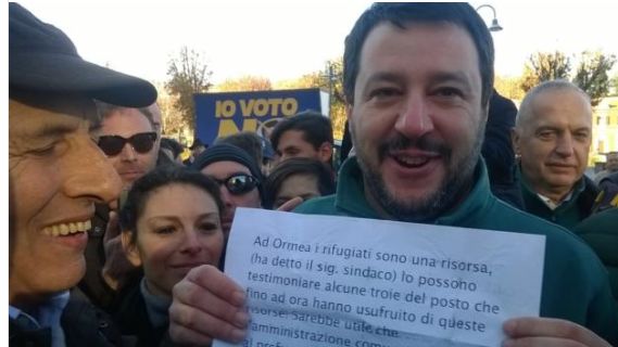 Salvini e le donne troie