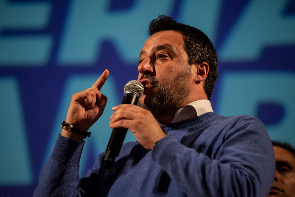 Salvini fakenews foto Ivan Romano Getty Images